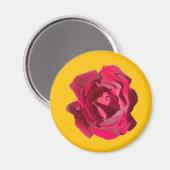 ROSE F MAGNET (Vorderseite/Rückseite)