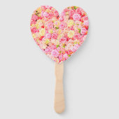 Rose Fächer (Vorderseite)