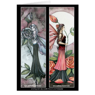 Rose Fairy Bookmarks Card von Molly Harrison