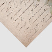 Rose Fairy & Pastel Ephemera Script Decoupage Seidenpapier (Detail)