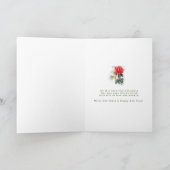 Rose Faltenkarte Karte (Innenseite)