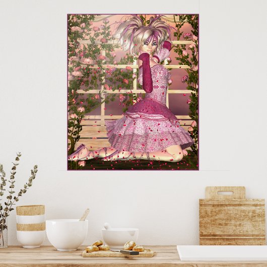 Rose Fantasy Art Poster (Küche)