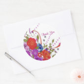 Rose Fantasy - Danke, Sticker (Umschlag)