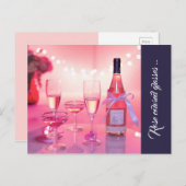 Rose Farbbrille Danke Postcard, Custom Postkarte (Vorne/Hinten)