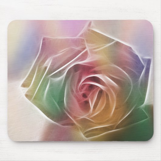 Rose - Farben Mousepad (Vorne)