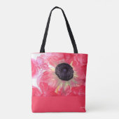 Rose-farbige Anemone-Tasche Tasche (Rückseite)