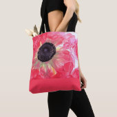 Rose-farbige Anemone-Tasche Tasche (Von Nahem)