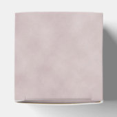 Rose farbige Pergament Textur Hintergrund Geschenkschachtel (Oben)