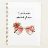 Rose Farbige Sonnenbrille Planer (Vorderseite)