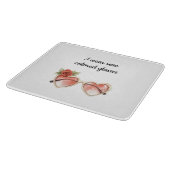 Rose Farbige Sonnenbrille Schneidebrett (Ecke)