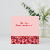 ROSE FELD MONOGRAM, rosa Ankündigung (Stehend Vorderseite)