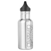 Rose Festglas Edelstahlflasche (Links)
