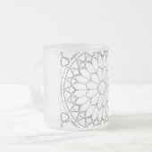 Rose Festglas Mattglastasse (Vorderseite Links)