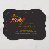 Rose Fiesta Einladung (Vorne/Hinten)
