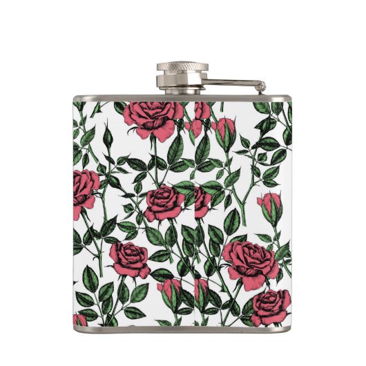 Rose Flachmann (Rückseite)