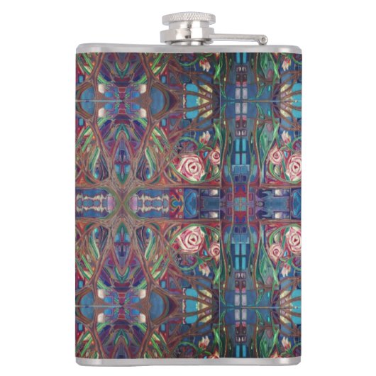 Rose Flachmann (Rückseite)