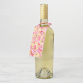 Rose Flaschenanhänger (Angewinkelt)