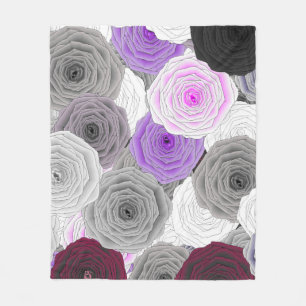 Rose Fleece Blanket