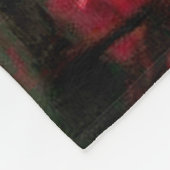 Rose Fleecedecke (Ecke)