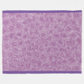 Rose Fleecedecke (Vorderseite (Horizontal))