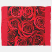 Rose Fleecedecke (Vorderseite (Horizontal))