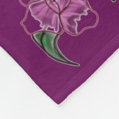 Rose Fleecedecke (Ecke)