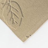 Rose Fleecedecke (Ecke)