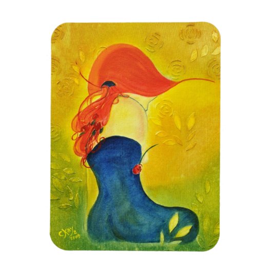 Rose Flexi Magnet (Vertikal)