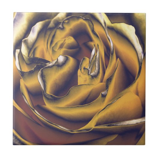 ROSE FLIESE (Vorderseite)