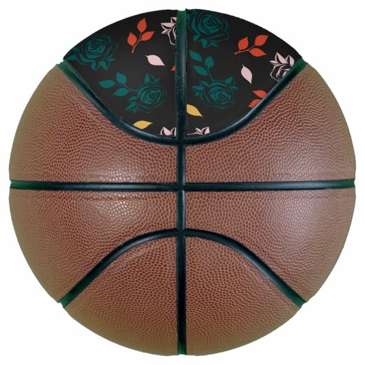 Rose Floral Basketball (Rechts)