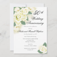 Rose Floral Bouquet 50. Hochzeitstag Party