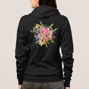 Rose Floral Bouquet Hoodie