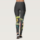 Rose Floral Bouquet Leggings (Rückseite)