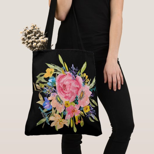 Rose Floral Bouquet Tasche (Von Nahem)