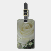 Rose Floral Gepäckanhänger (Vorderseite vertikal)