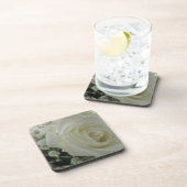 Rose Floral Getränkeuntersetzer (Rechte Seite)