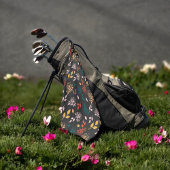Rose Floral Golfhandtuch
