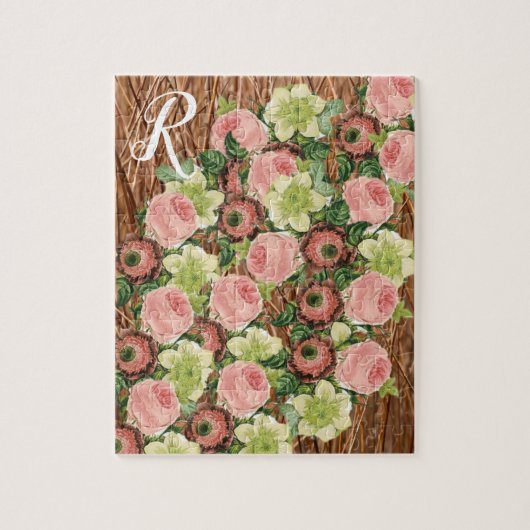 Rose Floral Jigsaw Puzzle Daisy (Vertikal)