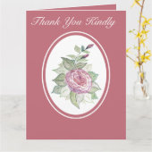 Rose Floral Karte (Gelbe Blume)