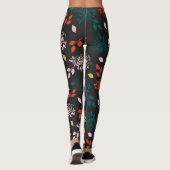 Rose Floral Leggings (Rückseite)