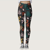 Rose Floral Leggings (Vorderseite)