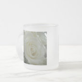 Rose Floral Mattglastasse (Vorderseite Links)