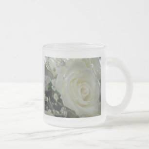 Rose Floral Mattglastasse