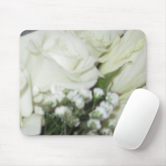 Rose Floral Mousepad (Mit Mouse)
