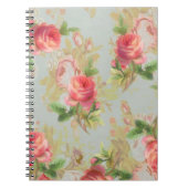 Rose Floral Notebook Notizblock (Vorderseite)