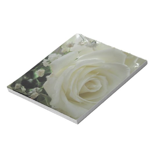 Rose Floral Notizblock (Rotiert)