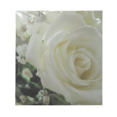 Rose Floral Notizblock (Vorderseite)
