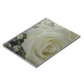 Rose Floral Notizblock (Linke Seite)