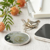 Rose Floral Schlüsselanhänger (Seite)