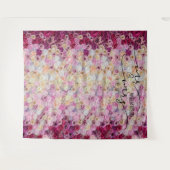 Rose Floral Wandteppich (Vorderseite (Horizontal))